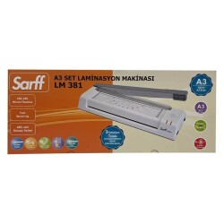 Sarff A3 Laminasyon Makinesi Giyotin Köşe Alma Set LM381 - 2