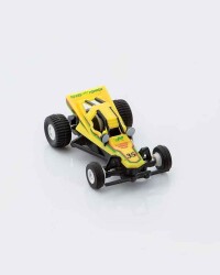 Sarı Yarış Arabası 1/75-1/100 2 Adet - Eshel