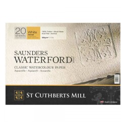 Saunders Waterford Suluboya Blok Rough 300 gr 260x180mm 20 yp - 1