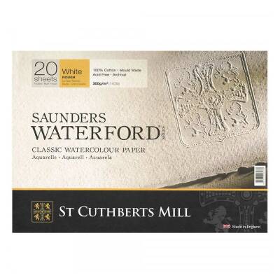 Saunders Waterford Suluboya Blok Rough 300 gr 360x260mm 20 yp - 1
