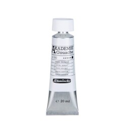 Schmincke Akademie Guaj Boya 20 ml 100 White Opaque - 1