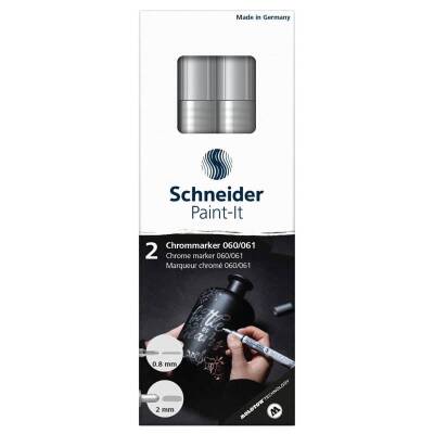 Schneider Chrome Marker Paint-It 060 Ayna Efekti Kalem 0.8 ve 2 mm Set - 3