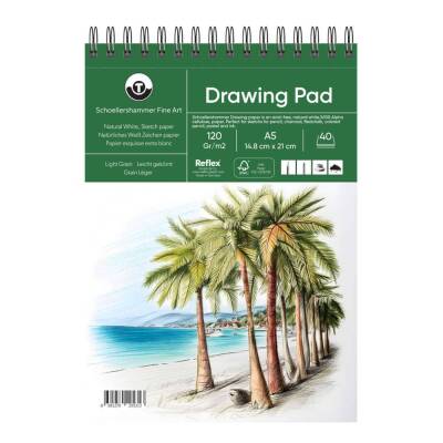 Schoellershammer Drawing Pad Eskiz Defteri 120 gr A5 40 yp - 1