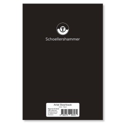Schoellershammer Sketch Book Karton Kapaklı Eskiz Defteri 90 gr A5 30 yp Black - 1