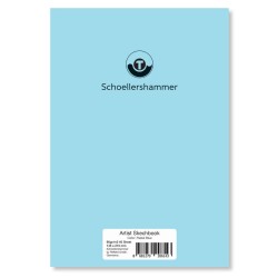 Schoellershammer Sketch Book Karton Kapaklı Eskiz Defteri 90 gr A5 30 yp Pastel Blue - 1