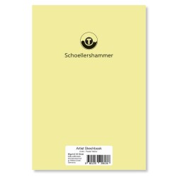 Schoellershammer Sketch Book Karton Kapaklı Eskiz Defteri 90 gr A5 30 yp Pastel Yellow - 1