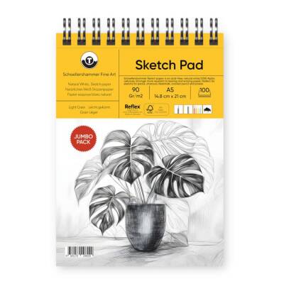 Schoellershammer Sketch Pad Jumbo Pack Eskiz Defteri 90 gr A5 100 yp - 1