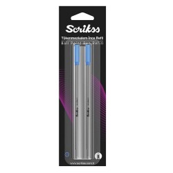 Scrikss 711 Tükenmez Kalem Refil (Cross Tipi) Mavi 2'li Blister - 1