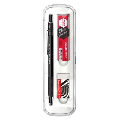 Scrikss Graph-X Versatil Kalem 3'lü Set 0.5mm MAT SİYAH - 1