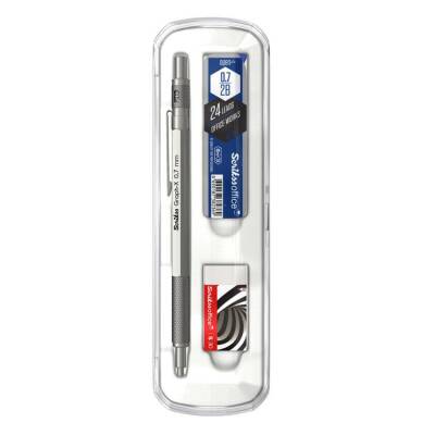 Scrikss Graph-X Versatil Kalem 3'lü Set 0.7mm KURŞUN GRİ - 1