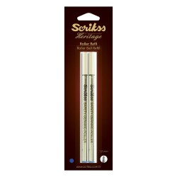 Scrikss Heritage Roller Refil 1.0mm Mavi 2'li Blister - 1