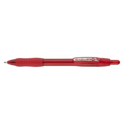 Scrikss Proxi Yağ Bazlı Jel Mürekkepli Kalem 1.2 mm Kırmızı - 1