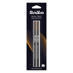 Scrikss Roller Refil 0.7mm Siyah 2'li Blister - 1