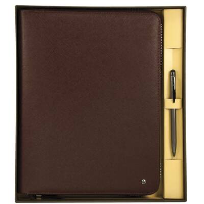 Scrikss Tablet Kılıfı + Touch Pen Tükenmez Kalem Bordo DR8113-3 - 1