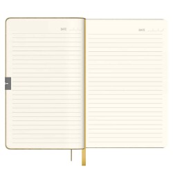 Scrikss Verona Vizon A5 Defter + F108 Bronz Tükenmez Kalem Set SD600-14 - 5