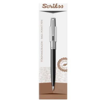 Scrikss Vintage 77 Tükenmez Kalem Siyah - 2