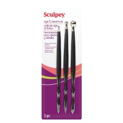 Sculpey Detail Tool Set 3 Parça - 1