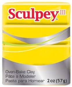 Sculpey III Polimer Kil 57 gr 072 Yellow (Sarı) - 1