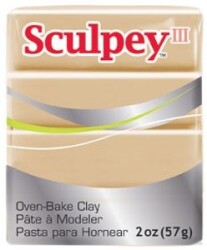 Sculpey III Polimer Kil 57 gr 301 Tan (Sarımsı Kahve) - 1