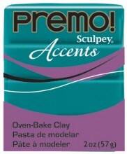 Sculpey Premo Accents Polimer Kil 57 gr 5038 Peacock Pearl - 1