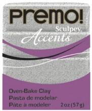 Sculpey Premo Accents Polimer Kil 57 gr 5065 Gray Granite - 1