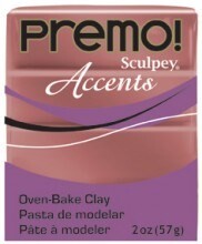 Sculpey Premo Accents Polimer Kil 57 gr 5519 Bronze - 1