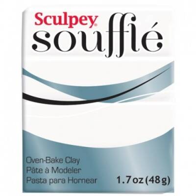 Sculpey Souffle Polimer Kil 48 gr. Beyaz (Igloo) - 1
