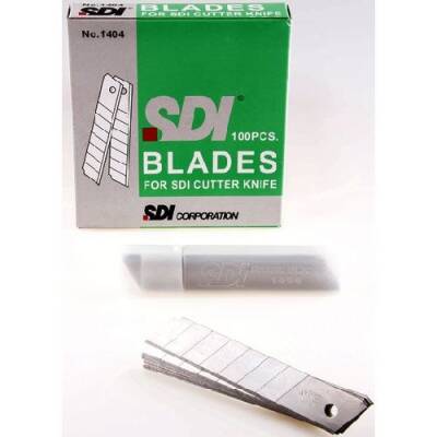 SDI Geniş Maket Bıçağı Yedeği 18 mm 100'lü Paket - 1