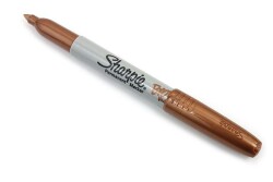 Sharpie Metallic Permanent Marker Kalem Fine Uç BRONZ - 1