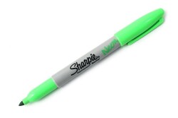 Sharpie Neon Permanent Marker Kalem Fine Uç NEON YEŞİL - 1