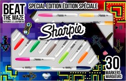 Sharpie Permanent Marker Kalem Fine Uç 30'lu Kutu Labirent - 2