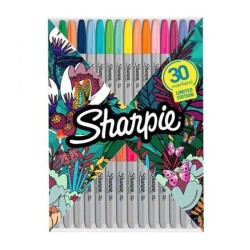 Sharpie Permanent Marker Kalem Fine Uç 30'lu Set Zarf - 1