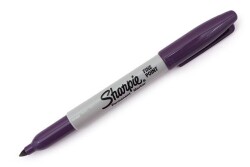 Sharpie Permanent Marker Kalem Fine Uç MOR - 1