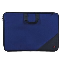 Skaer Apex Kumaş Proje Çantası 38x55 cm LACİVERT - Skaer Apex