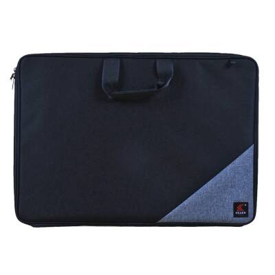 Skaer Apex Kumaş Proje Çantası 38x55 cm SİYAH - 1