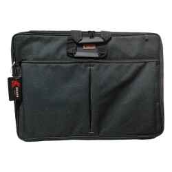 Skaer Apex Kumaş Proje Çantası Körüklü 38x55 cm SİYAH - Skaer Apex