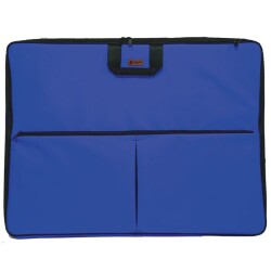 Skaer Apex Kumaş Proje Çantası Körüklü XL 55x75 cm LACİVERT - Skaer Apex