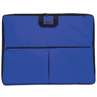 Skaer Apex Kumaş Proje Çantası Körüklü XL 55x75 cm LACİVERT - 1