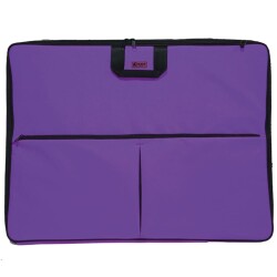 Skaer Apex Kumaş Proje Çantası Körüklü XL 55x75 cm MOR - Skaer Apex