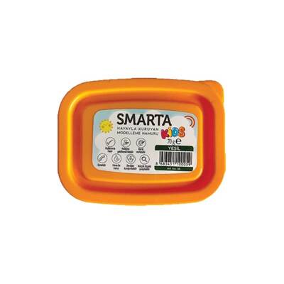 Smarta Kids Havayla Kuruyan Modelleme Hamuru Yeşil 70 gr - 1