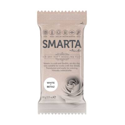 Smarta Modelleme Hamuru 100 gr. BEYAZ - 1