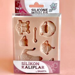Smarta Silikon Kalıp Çay Seti SK1013029 - 1