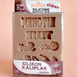 Smarta Silikon Kalıp Mutfak Etiketi SK1013028 - 1