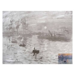 St. Petersburg Desenli Pres Tuval 30x40 cm Impression Sunrise 142773 - 1