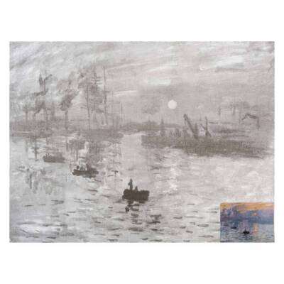 St. Petersburg Desenli Pres Tuval 30x40 cm Impression Sunrise 142773 - 1