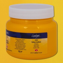 St. Petersburg Ladoga Akrilik Boya 500 ml 220 Yellow Medium - 1