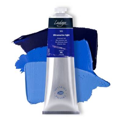 St. Petersburg Ladoga Yağlı Boya 120 ml 501 Ultramarine Light - 1