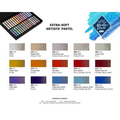 St. Petersburg Master Class Extra Soft Artists' Pastel Boya 30 Renk 253411961 - 2