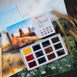 St. Petersburg Sonnet Sulu Boya Seti 12 Renk Plein Air 35411879 - St. Petersburg