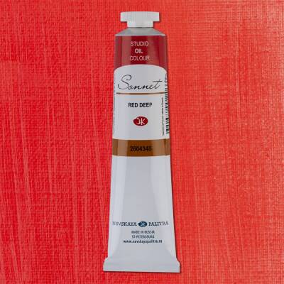 St. Petersburg Sonnet Yağlı Boya 46 ml 348 Red Deep - 1